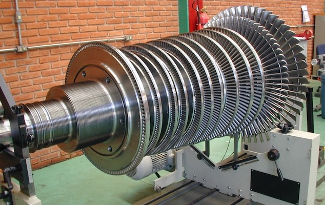 Turbina vapor